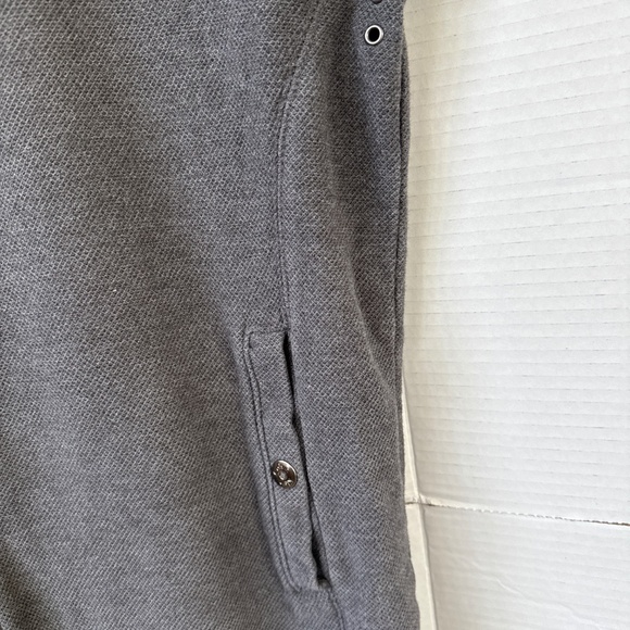 Calvin Klein Men Jacket Gray Medium Zip Up with Pockets Preppy - Picture 7 of 7